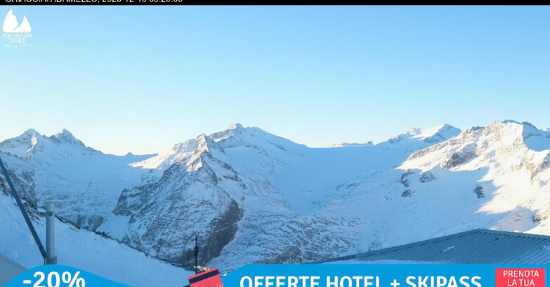 Webcam Pontedilegno-Tonale - Ski Area Passo del Tonale  - Presena