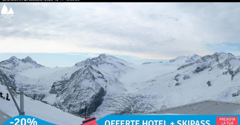 Webcam Gletscher Presena - Presena Gletscher - Tonale