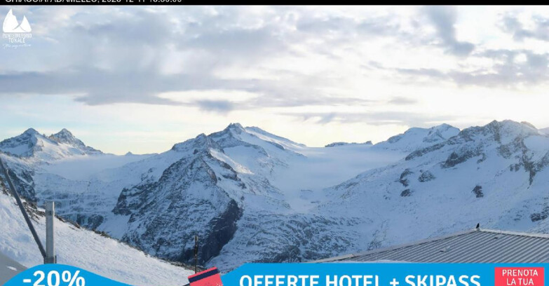 Webcam Pontedilegno-Tonale - Ski Area Passo del Tonale  - Presena