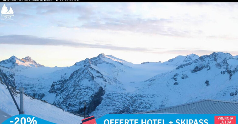 Webcam Pontedilegno-Tonale - Ski Area Passo del Tonale  - Presena