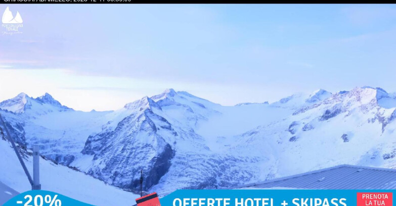 Webcam Gletscher Presena - Presena Gletscher - Tonale