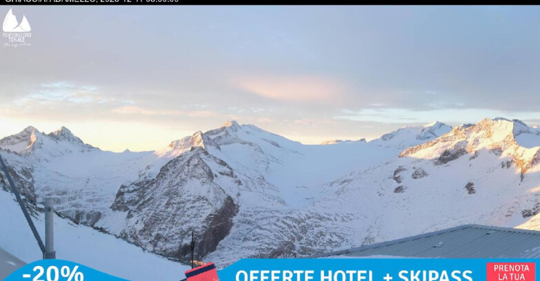 Webcam Gletscher Presena - Presena Gletscher - Tonale