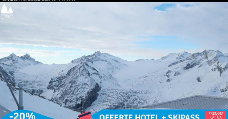 Webcam Gletscher Presena - Presena Gletscher - Tonale