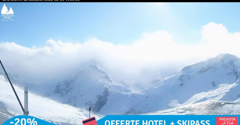Webcam Pontedilegno-Tonale - Ski Area Passo del Tonale  - Presena