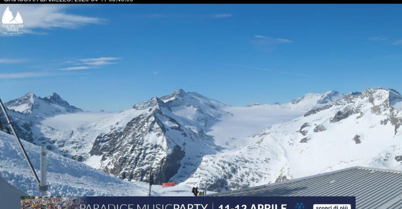 Webcam Pontedilegno-Tonale - Ski Area Passo del Tonale  - Presena