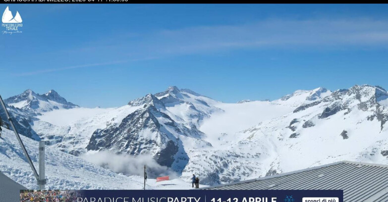 Webcam Pontedilegno-Tonale - Ski Area Passo del Tonale  - Presena