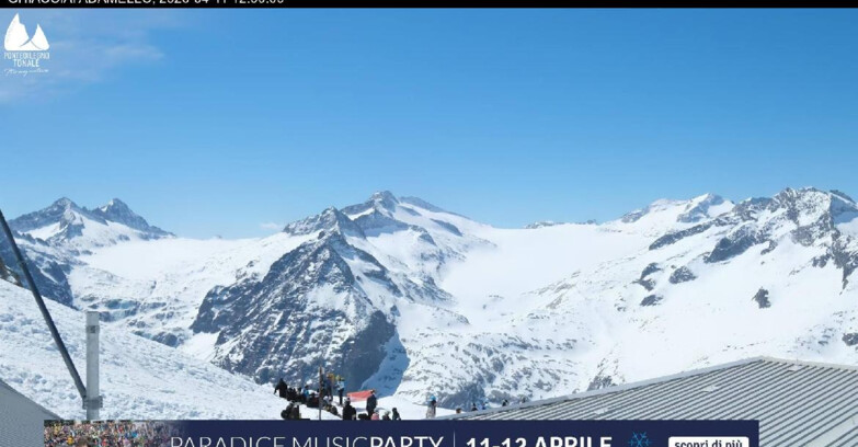 Webcam Pontedilegno-Tonale - Ski Area Passo del Tonale  - Presena