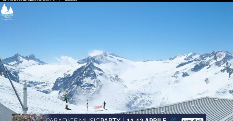 Webcam Pontedilegno-Tonale - Ski Area Passo del Tonale  - Presena