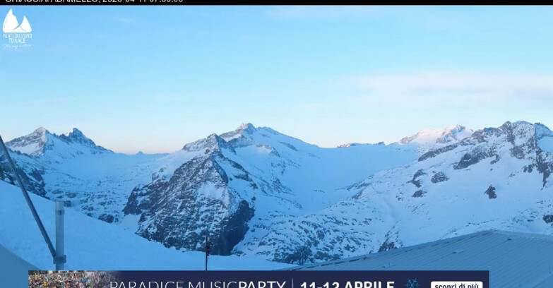 Webcam Pontedilegno-Tonale - Ski Area Passo del Tonale  - Presena