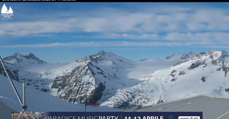 Webcam Pontedilegno-Tonale - Ski Area Passo del Tonale  - Presena