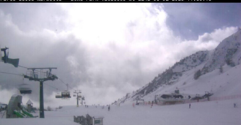 Webcam Ghiacciaio Presena  - Valbiolo