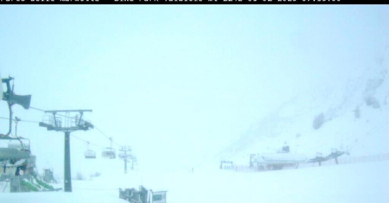 Webcam Ghiacciaio Presena - Valbiolo