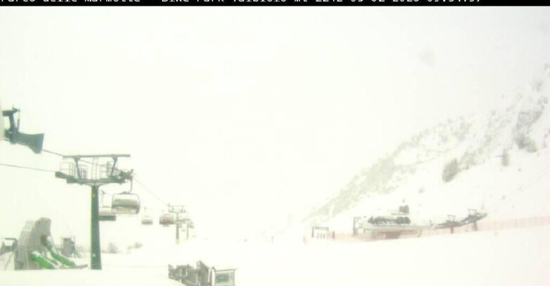 Webcam Ghiacciaio Presena - Valbiolo