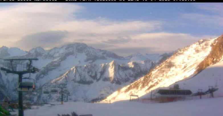 Webcam Gletscher Presena - Valbiolo