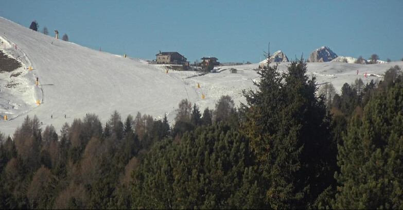 Webcam Bellamonte-Alpe Lusia  - Pista Dolomitica