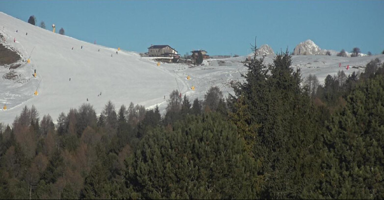 Webcam Bellamonte-Alpe Lusia - Pista Dolomitica