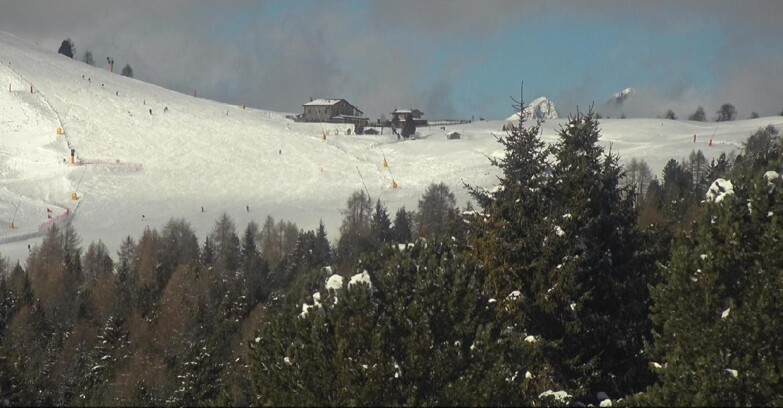Webcam Bellamonte-Alpe Lusia - Pista Dolomitica