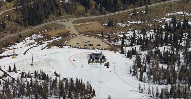 Webcam Passo San Pellegrino-Falcade - Panorama N-E