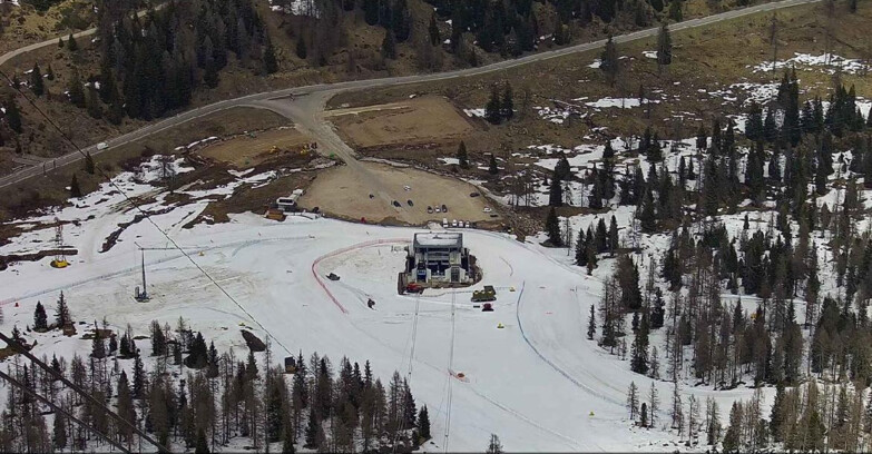 Webcam Passo San Pellegrino-Falcade - Panorama N-E