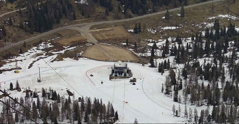 Webcam Passo San Pellegrino-Falcade - Panorama N-E