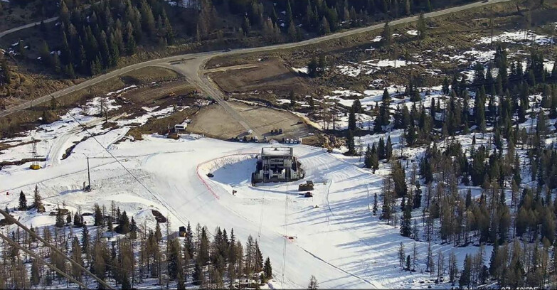 Webcam Passo San Pellegrino-Falcade - Panorama N-E
