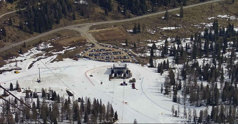 Webcam Passo San Pellegrino-Falcade  - Panorama N-E