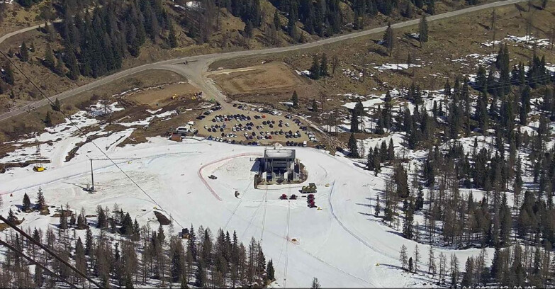 Webcam Пассо Сан-Пеллегрино-Фалькаде  - Panorama N-E