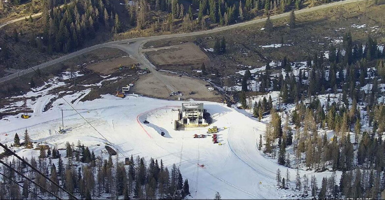 Webcam Пассо Сан-Пеллегрино-Фалькаде  - Panorama N-E