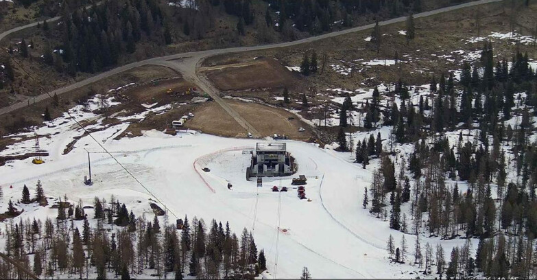 Webcam Passo San Pellegrino-Falcade  - Panorama N-E