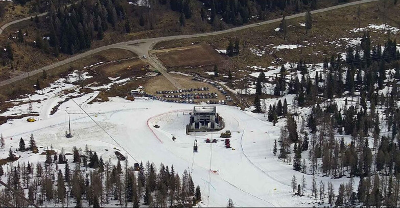 Webcam Passo San Pellegrino-Falcade  - Panorama N-E