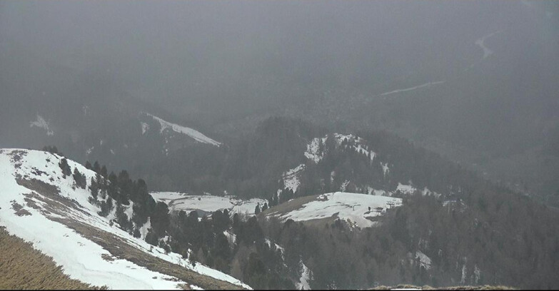 Webcam Pozza di Fassa-Aloch-Buffaure  - Sasso Lungo e Sasso Piatto visti da Buffaure