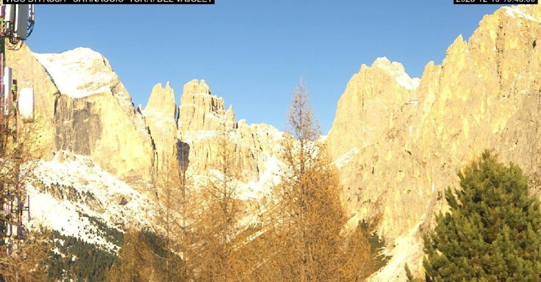Webcam Vigo di Fassa-Pera-Ciampedìe - Vigo di Fassa - Gardeccia - Torri del Vajolet