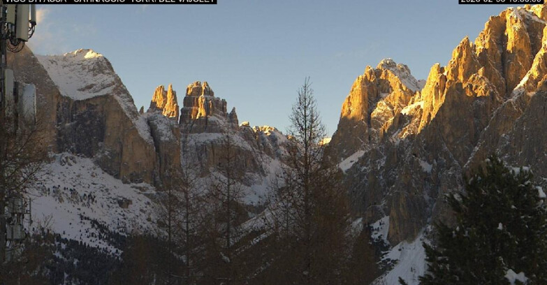 Webcam Vigo di Fassa-Pera-Ciampedie - Vigo di Fassa - Gardeccia - Torri del Vajolet