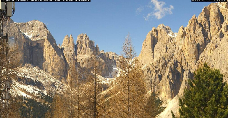 Webcam Vigo di Fassa-Pera-Ciampedìe - Vigo di Fassa - Gardeccia - Torri del Vajolet