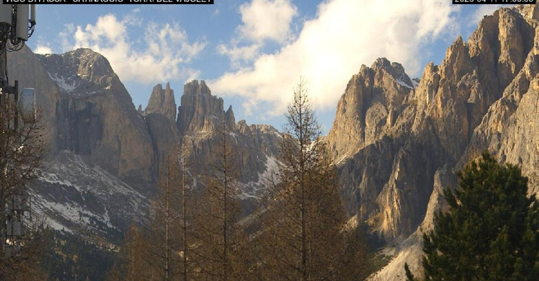 Webcam Vigo di Fassa-Pera-Ciampedìe - Vigo di Fassa - Gardeccia - Torri del Vajolet