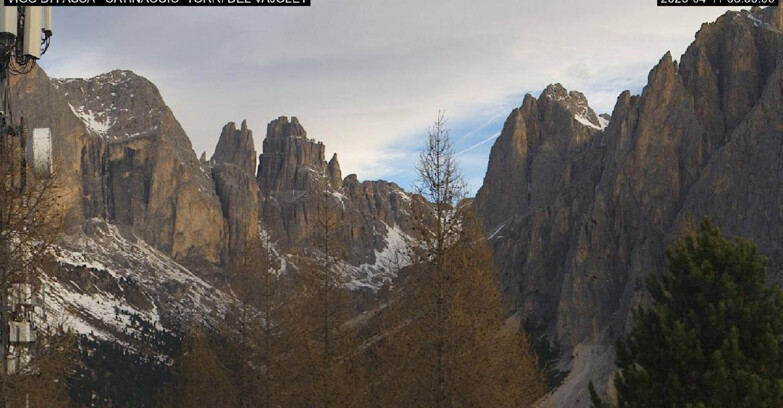 Webcam Vigo di Fassa-Pera-Ciampedie - Vigo di Fassa - Gardeccia - Torri del Vajolet