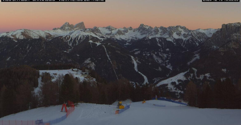 Webcam Vigo di Fassa-Pera-Ciampedìe - Vigo di Fassa - Ciampedie e Pozza Buffaure