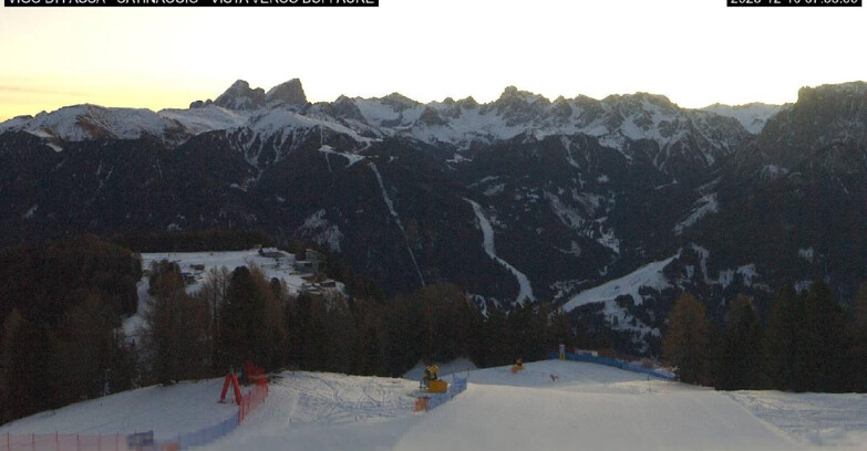 Webcam Vigo di Fassa-Pera-Ciampedìe - Vigo di Fassa - Ciampedie e Pozza Buffaure