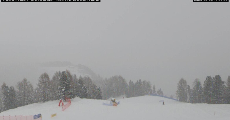 Webcam Vigo di Fassa-Pera-Ciampedìe - Vigo di Fassa - Ciampedie e Pozza Buffaure