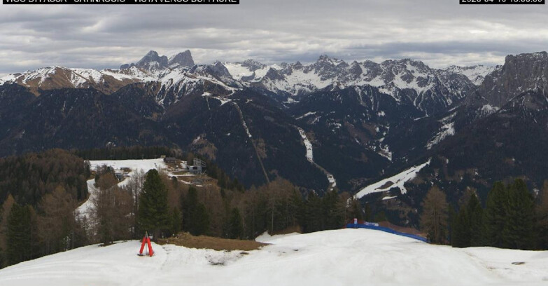 Webcam Виго-ди-Фасса-Пера-Чампедие  - Vigo di Fassa - Ciampedie e Pozza Buffaure