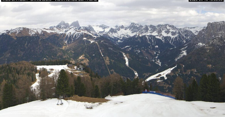 Webcam Виго-ди-Фасса-Пера-Чампедие  - Vigo di Fassa - Ciampedie e Pozza Buffaure