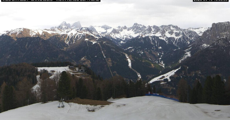 Webcam Виго-ди-Фасса-Пера-Чампедие  - Vigo di Fassa - Ciampedie e Pozza Buffaure