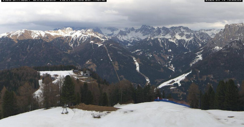 Webcam Виго-ди-Фасса-Пера-Чампедие  - Vigo di Fassa - Ciampedie e Pozza Buffaure