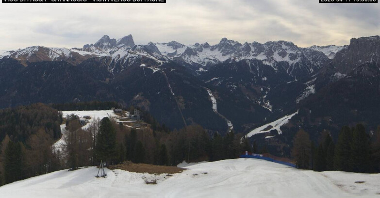 Webcam Vigo di Fassa-Pera-Ciampedie - Vigo di Fassa - Ciampedie e Pozza Buffaure