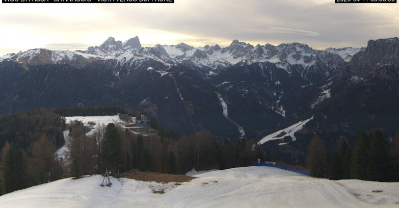 Webcam Vigo di Fassa-Pera-Ciampedie - Vigo di Fassa - Ciampedie e Pozza Buffaure