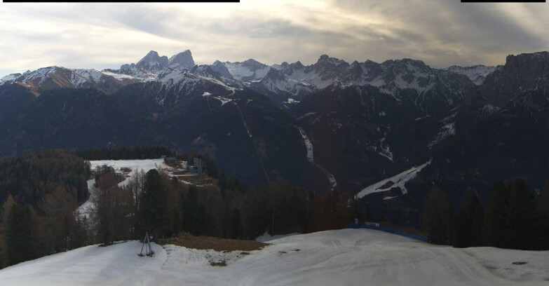 Webcam Vigo di Fassa-Pera-Ciampedìe - Vigo di Fassa - Ciampedie e Pozza Buffaure