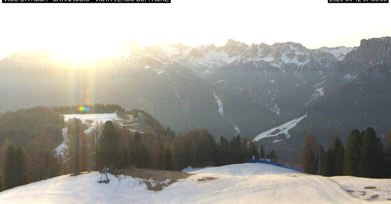 Webcam Vigo di Fassa-Pera-Ciampedìe - Vigo di Fassa - Ciampedie e Pozza Buffaure