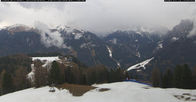 Webcam Vigo di Fassa-Pera-Ciampedìe - Vigo di Fassa - Ciampedie e Pozza Buffaure