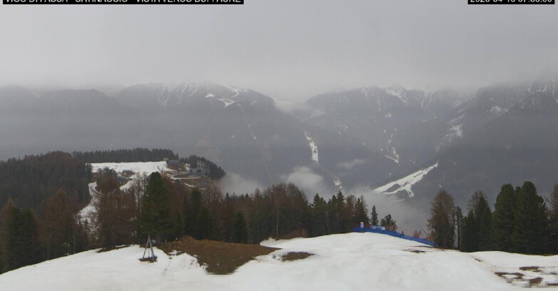 Webcam Vigo di Fassa-Pera-Ciampedìe - Vigo di Fassa - Ciampedie e Pozza Buffaure