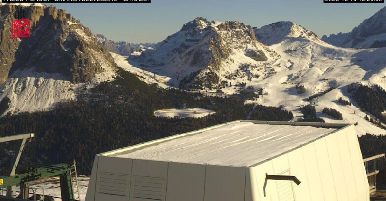 Webcam Campitello-Mazzin-Col Rodella  - Canazei - Belvedere - Skiarea Belvedere